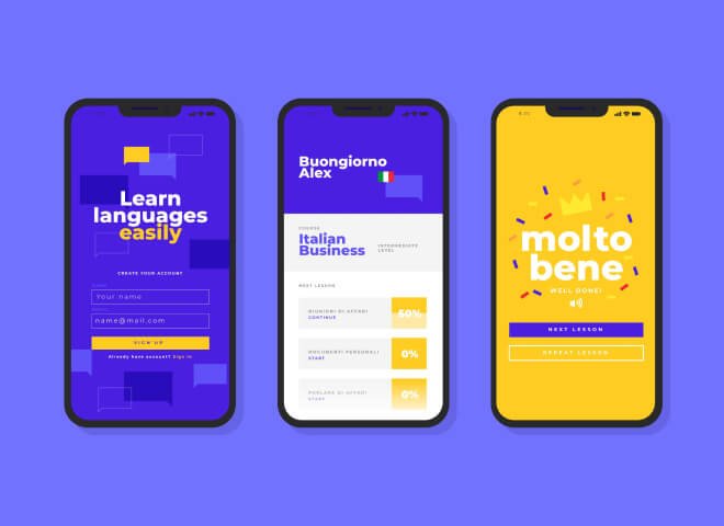 واجهة مشروع تصميم موقع إلكتروني احترافي من تنفيذ شركة رابط لتقنية المعلومات